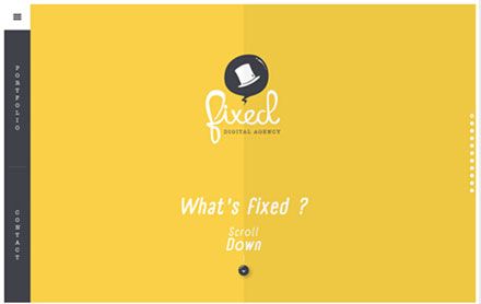 網(wǎng)站建設案例黃色調子