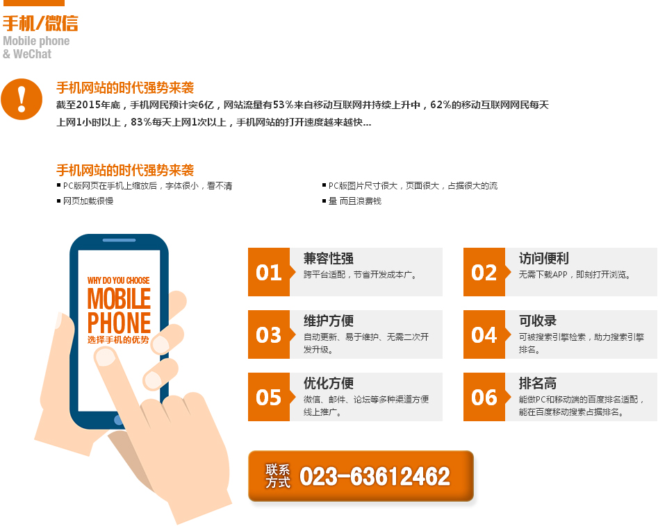 手機和微信網(wǎng)站建設